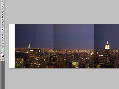 Stitchin' canon 60d new york city nyc panoramic photograph photoshop screenshot top of the rock