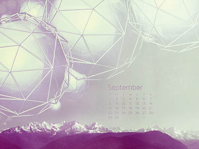 September 2013 3d c4d calendar download wallpaper