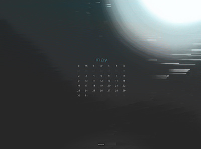 May 2021 4k abstract artwork calendar download glitch wallpaper