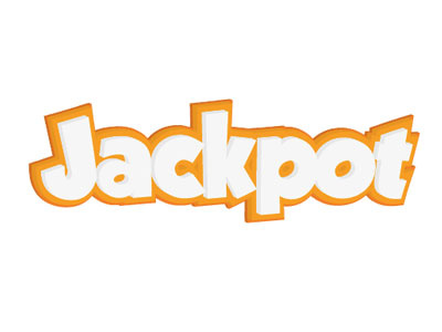 Jackpot! jackpot orange type treatment typography white work work in progress