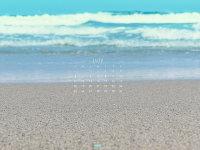 July 2021 beach calendar download photography sony a7 wallpaper