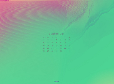 September 2021 4k abstract artwork calendar download glitch wallpaper
