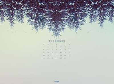 December 2021 4k calendar download nature snow wallpaper