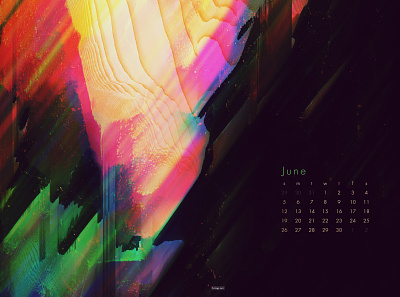 June 2022 4k abstract calendar download june rainbow wallpaper