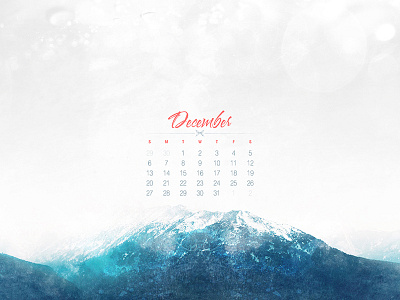 December 2015 calendar download mountain unsplash wallpaper winter