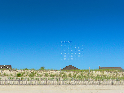 August 2016 beach calendar download photograph sony a7 wallpaper