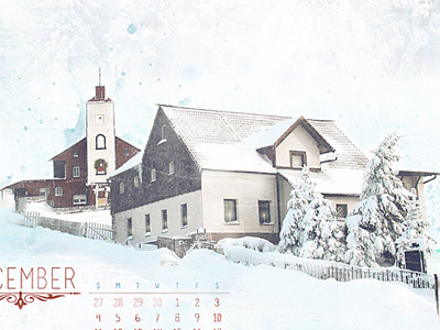 December Calendar abstract calendar december desktop calendar wallpaper wallpaper winter xmas