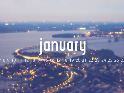 January 2012 calendar desktop calendar wallpaper january lost type co op nyc photograph wallpaper