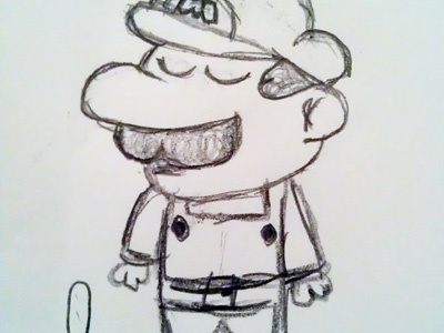 Mario Doodle doodle doodlehell mario super mario video games