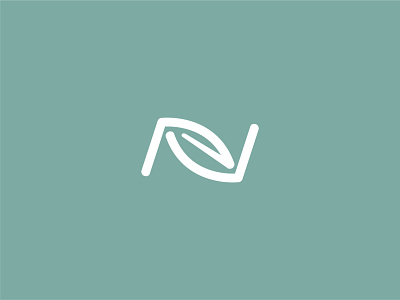 N leaf Logo green leaf logo letter lettering logo logo for sale mark medical modern design n logo simple logo symbol