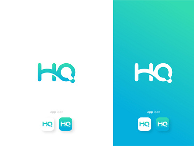 HQ search logo app design app logo design hq logo logo for sale mark minimalist modern modern logo negativespace search search logo simple logo symbol technology technology logo