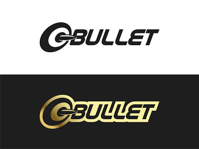 Bullet Logo black white blackletter bullet bullet logo lettering logo logo for sale mark modern modern logo simple simple logo symbol