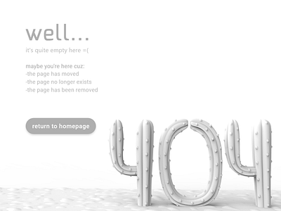 404 error page