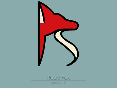 Read Fox branding design graphic design logo logo design logotype