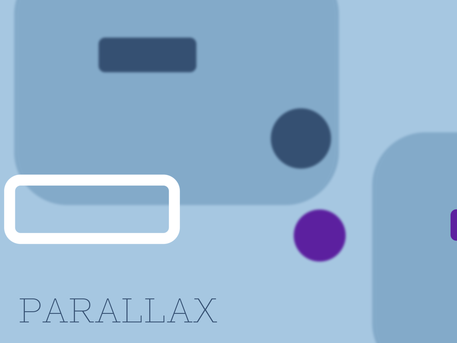 Hello parallax 3d abstract aftereffects animation design gif parallax