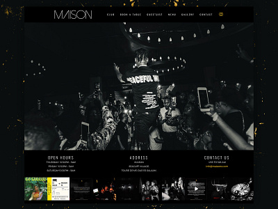 Maison | Website branding design digital design logo ui ux web design