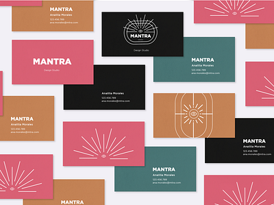 Manta Design Studio branding design flat minimal typography vector