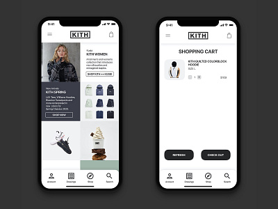 Kith App Redesign