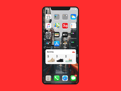 SNKRS Widget