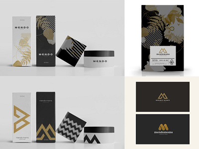 MendoMoms Logo+Packaging branding logo design packaging typography