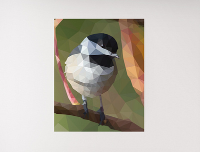 Polyart of a bird bird digitalart illustration illustrator polyart vector wildlife