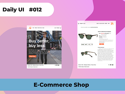 E-Commerce Shop #daily012