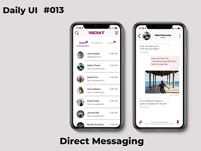 Direct Messaging #daily013