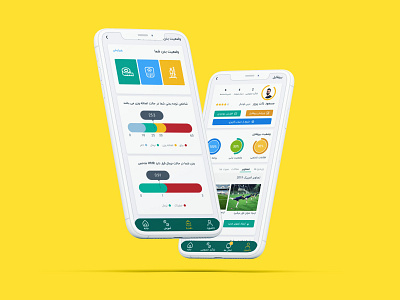 APPLICATION VARZESHYAR android app branding design gym illustration ios iran mobile design mobilw ui ux