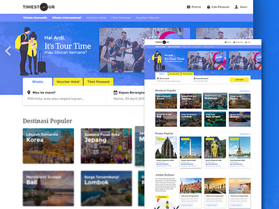 Homepage Travel Website design tour travel vacation web website