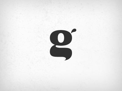 g g logo type