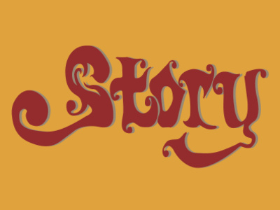 Story adobe illustrator font illustrator lettering story typography vector