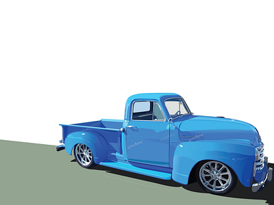 Chevrolet adobe illustrator chevrolet illustration illustrator vector vector car vectorcar vectortruck vehicle vehicle design