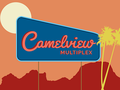 Camelview Theater Branding