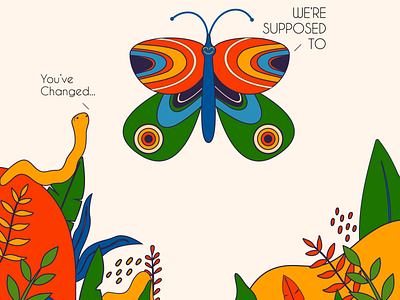 HippieButterfly adobe illustrator arizona brand identity branding color design digital illustration graphicdesign illustration vector