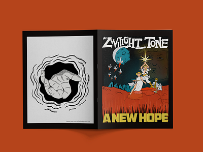 The Zwilight Tone Zine digital illustration graphicdesign illustration magazine magazine cover magazine design typography ux zine zines
