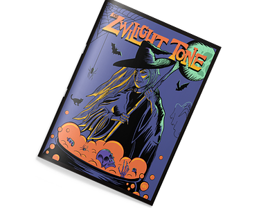 The Zwilight Tone Zine #03 halloween halloween design magazine print spooky witch zine zines