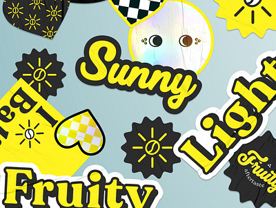 Bali Sunny | Sticker branding edwina rismayanti graphic design sticker sticker design