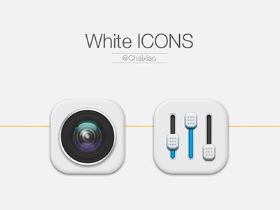 White Icons icons themes white