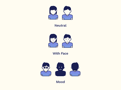 Personas design figma illustration