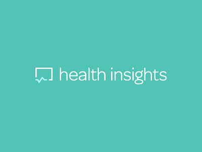 Health Insights branding health identity logo logo mark