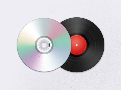 Vinyl and CD audio cd vinyl