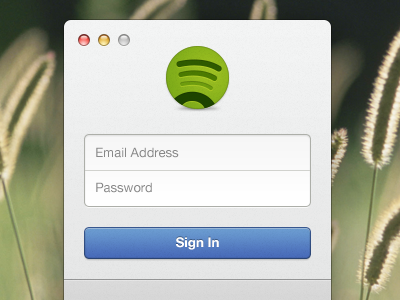 spotify login