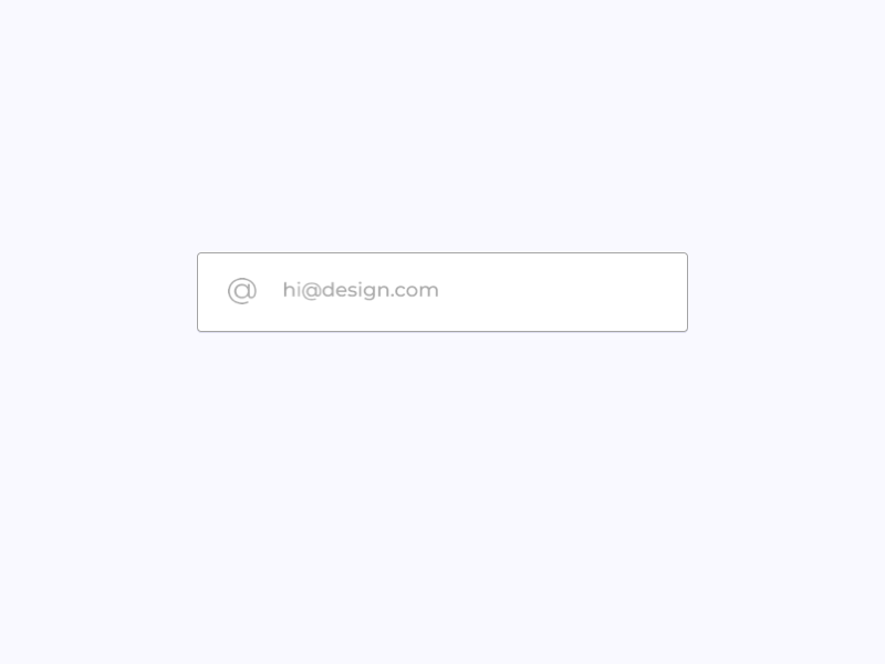 Email Validation Animation animation app design flat minimal motion principleapp ui ux validation vector