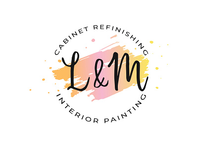 L&M Logo branding graphic design logo