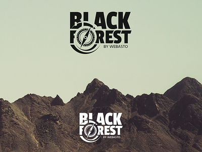 BlackForest logo design identity design logo vector