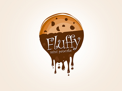 Fluffy logo design identity design logo vector