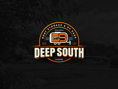 DeepSouth logo design identity design logo vector