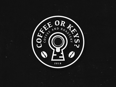 CoffeeKeys logo design identity design logo vector