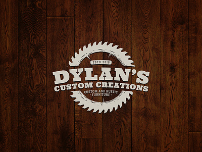DylansWood logo design identity design logo vector