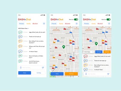 Chat App app ui design mobile app ui ux visual design